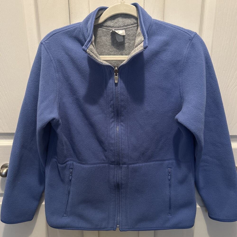Prospirit Athletic Gear Reversible Blue/Gray Women’s Fleece MEDIUM Jacket